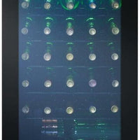 Danby - 36 Bottle Free-Standing Black Wine Cooler - DWC036A2BDB-6