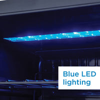 Danby - 36 Bottle Free-Standing Platinum Wine Cooler - DWC350BLP