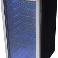 Danby - 36 Bottle Free-Standing Platinum Wine Cooler - DWC350BLP
