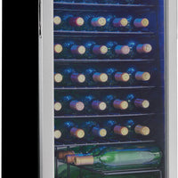 Danby - 36 Bottle Free-Standing Wine Cooler In Stainless Steel - DWC036A1BSSDB-6