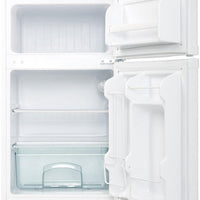Danby - 3.1 cu.ft. 2-Door White Compact Fridge - DCR031B1WDD