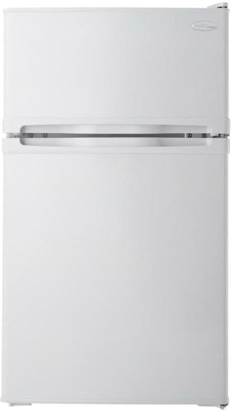 Danby - 3.1 cu.ft. 2-Door White Compact Fridge - DCR031B1WDD