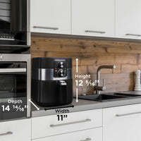 Danby - 3.2 QT Black Air Fryer - DBAF03224BD11