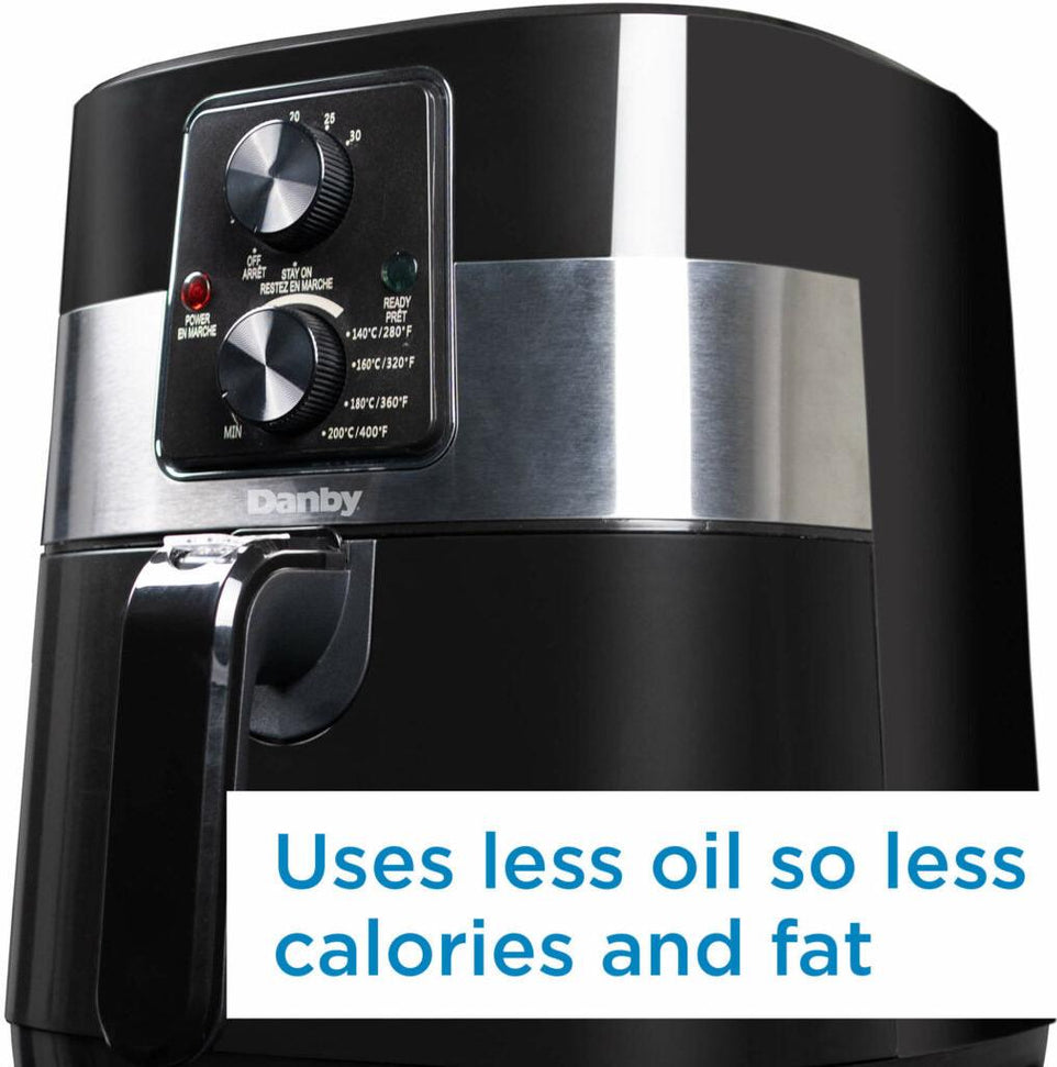 Danby - 3.2 QT Black Air Fryer - DBAF03224BD11