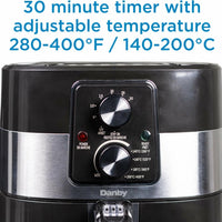 Danby - 3.2 QT Black Air Fryer - DBAF03224BD11