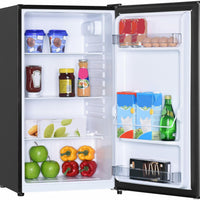 Danby - 3.2 cu. ft Stainless Steel Compact Fridge - DAR032B2SLM