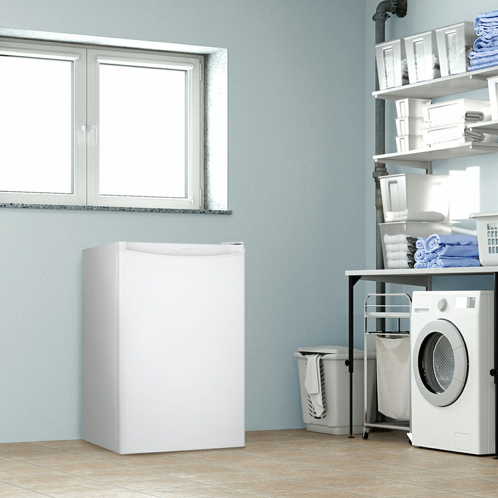 Danby - 3.2 cu. ft. Upright Freezer In White - DUFM032A3WDB