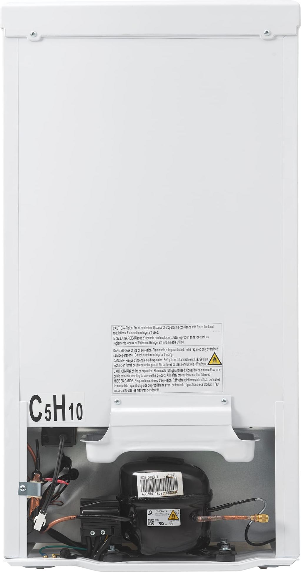 Danby - 3.2 cu.ft. White Medical Fridge - DH032A1W