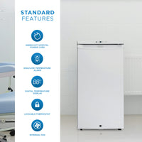 Danby - 3.2 cu.ft. White Medical Fridge - DH032A1W
