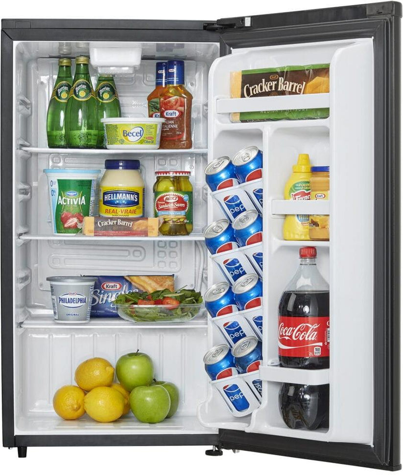 Danby - 3.3 cu.ft. Black Compact Fridge - DAR033A6BDB