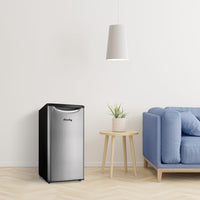 Danby - 3.3 cu.ft. Stainless Steel Compact Fridge - DAR033A6BSLDB