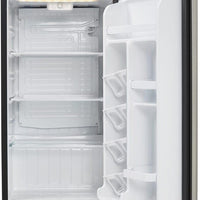 Danby - 3.3 cu.ft. Stainless Steel Compact Fridge - DAR033A6BSLDB