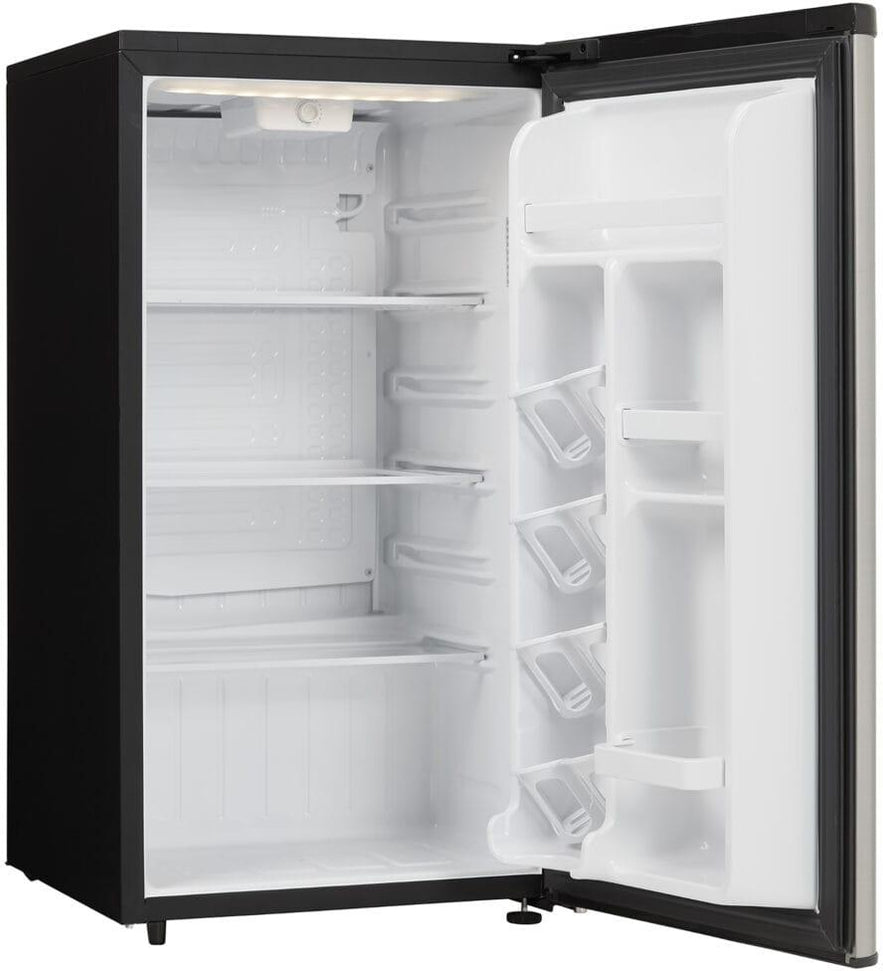 Danby - 3.3 cu.ft. Stainless Steel Compact Fridge - DAR033A6BSLDB