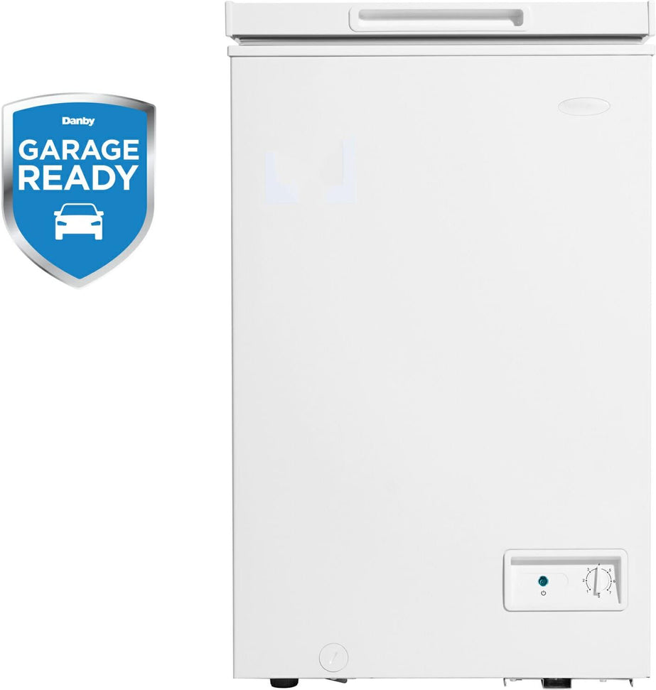 Danby - 3.5 cu. ft. Square Model Chest Freezer In White - DCF035A6WM