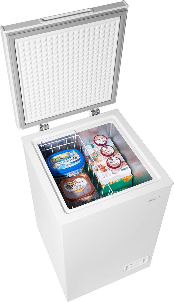 Danby - 3.5 cu. ft. Square Model Chest Freezer In White - DCF035A6WM