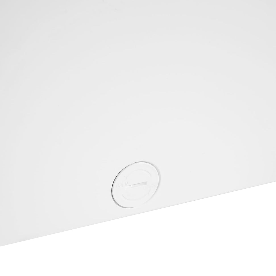 Danby - 3.5 cu. ft. Square Model Chest Freezer In White - DCF035A6WM