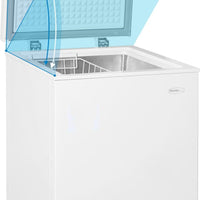 Danby - 3.5 cu. ft. Square Model Chest Freezer In White - DCF035A6WM