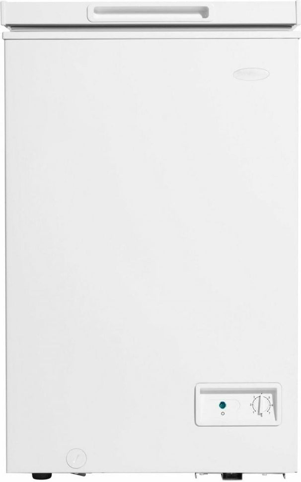 Danby - 3.5 cu. ft. Square Model Chest Freezer In White - DCF035A6WM