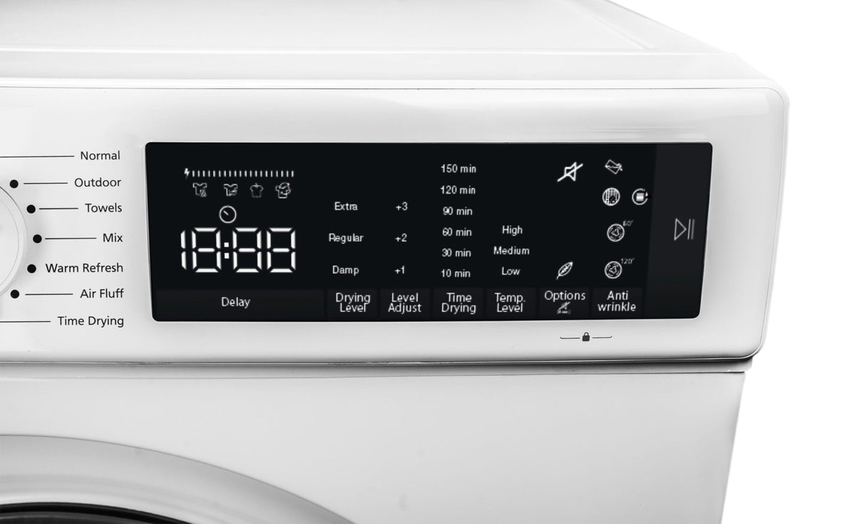 Danby - 4 cu. ft. Stackable Front Load White Laundry Dryer - DDY040D3WDB