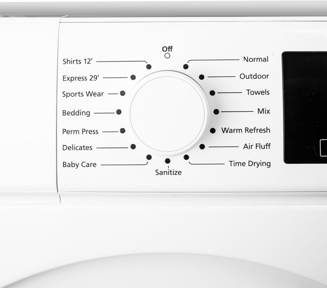 Danby - 4 cu. ft. Stackable Front Load White Laundry Dryer - DDY040D3WDB