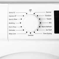 Danby - 4 cu. ft. Stackable Front Load White Laundry Dryer - DDY040D3WDB