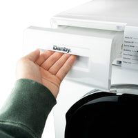 Danby - 4 cu. ft. Stackable Front Load White Laundry Dryer - DDY040D3WDB