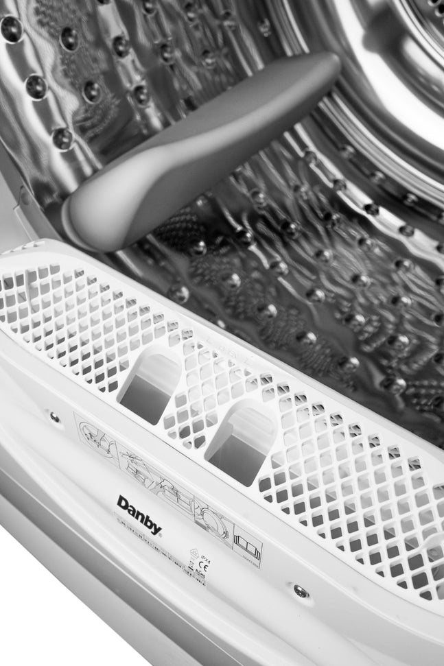 Danby - 4 cu. ft. Stackable Front Load White Laundry Dryer - DDY040D3WDB