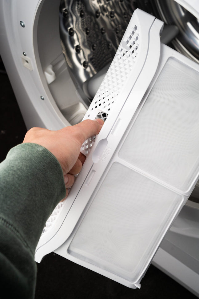 Danby - 4 cu. ft. Stackable Front Load White Laundry Dryer - DDY040D3WDB