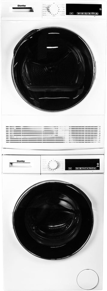 Danby - 4 cu. ft. Stackable Front Load White Laundry Dryer - DDY040D3WDB