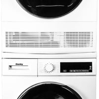 Danby - 4 cu. ft. Stackable Front Load White Laundry Dryer - DDY040D3WDB