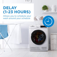 Danby - 4 cu. ft. Stackable Front Load White Laundry Dryer - DDY040D3WDB