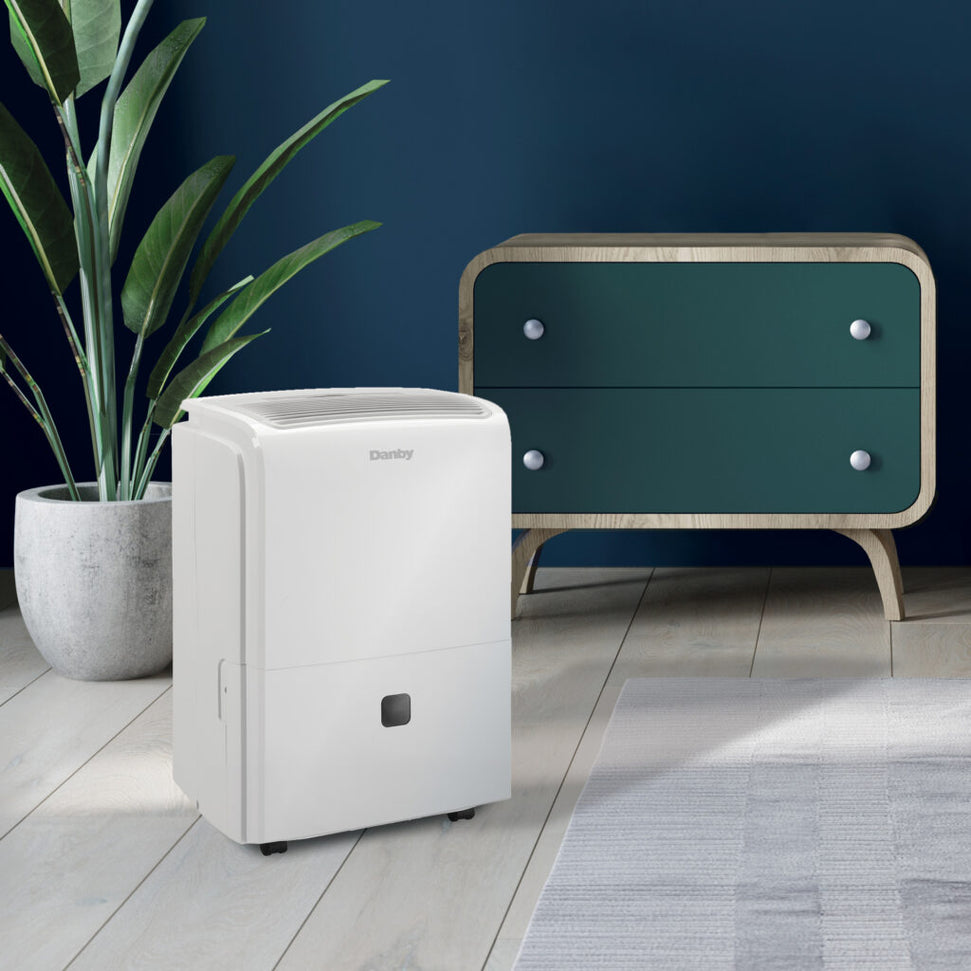 Danby - 40 Pint White Dehumidifier - DDR040EB2WDB