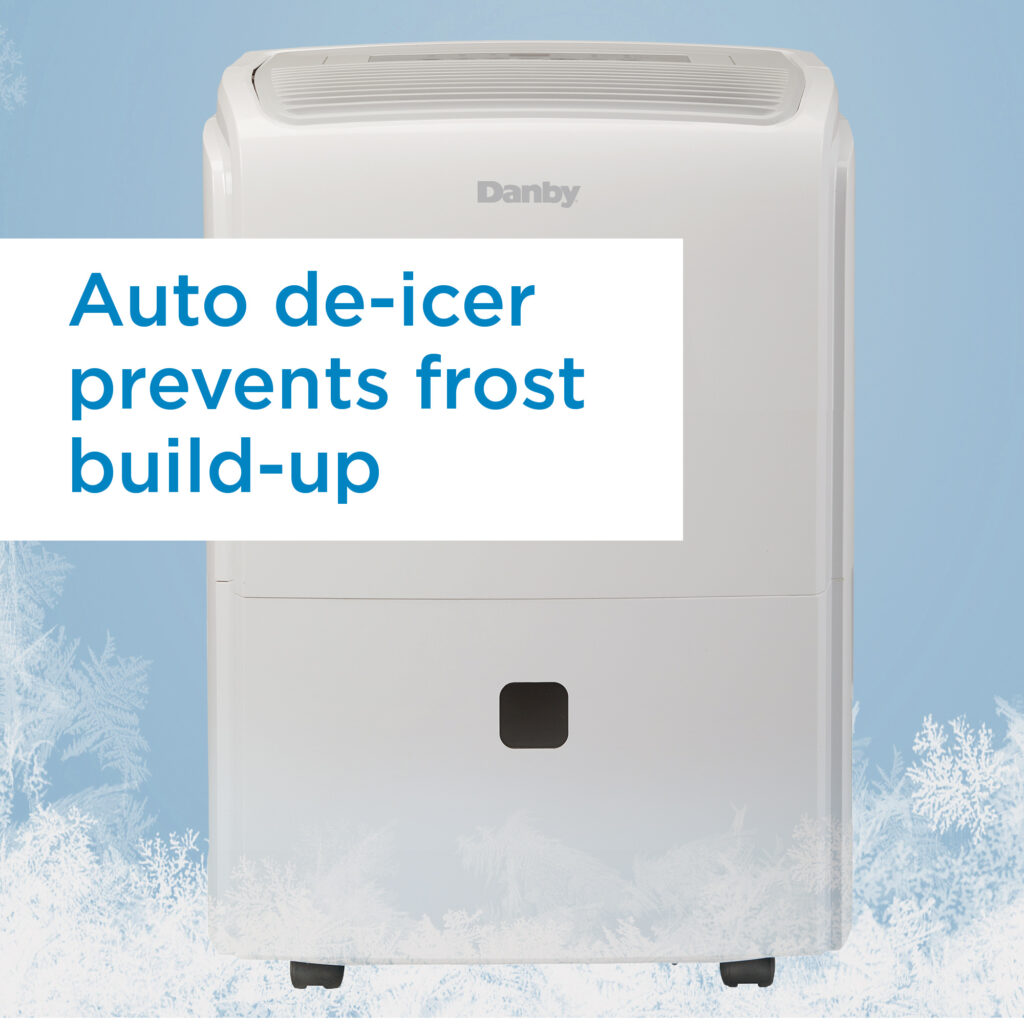 Danby - 40 Pint White Dehumidifier - DDR040EB2WDB