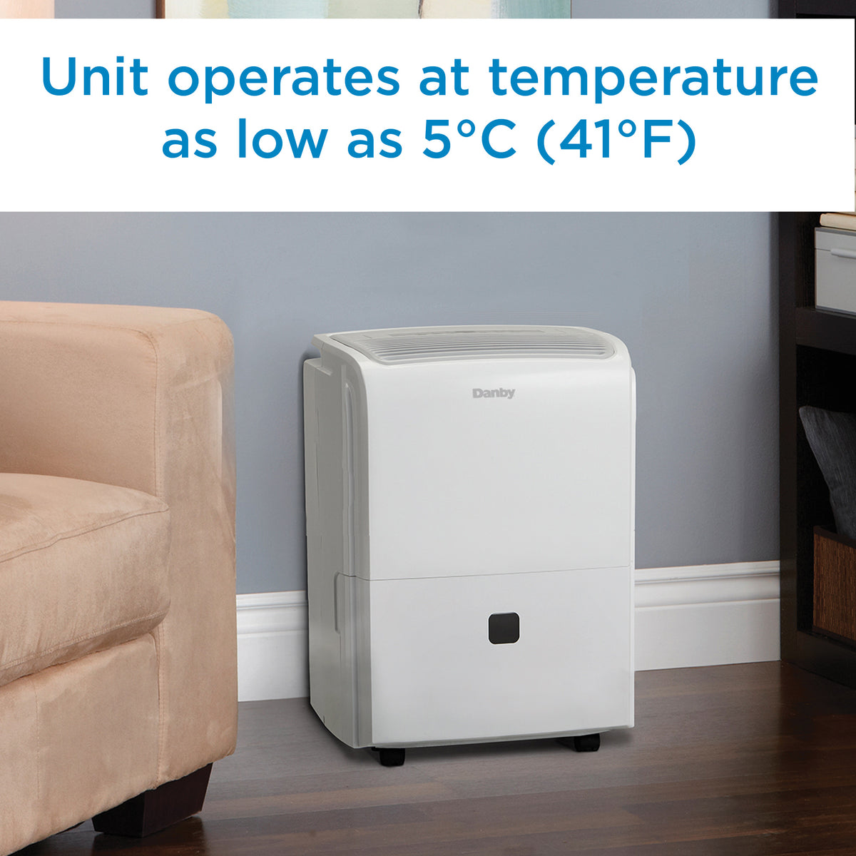 Danby - 40 Pint White Dehumidifier - DDR040EB2WDB