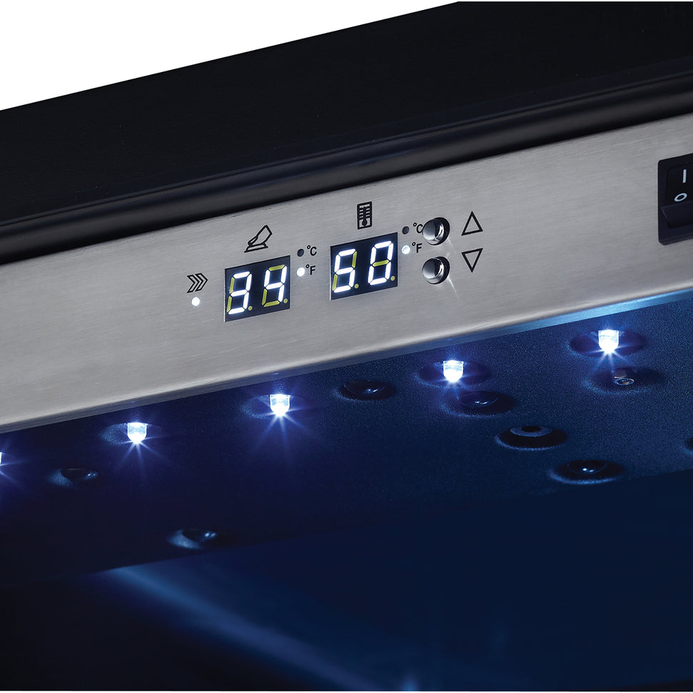 Danby - 4.3 cu.ft. Free-Standing Beverage Center In Stainless Steel - DBC434A1BSSDD