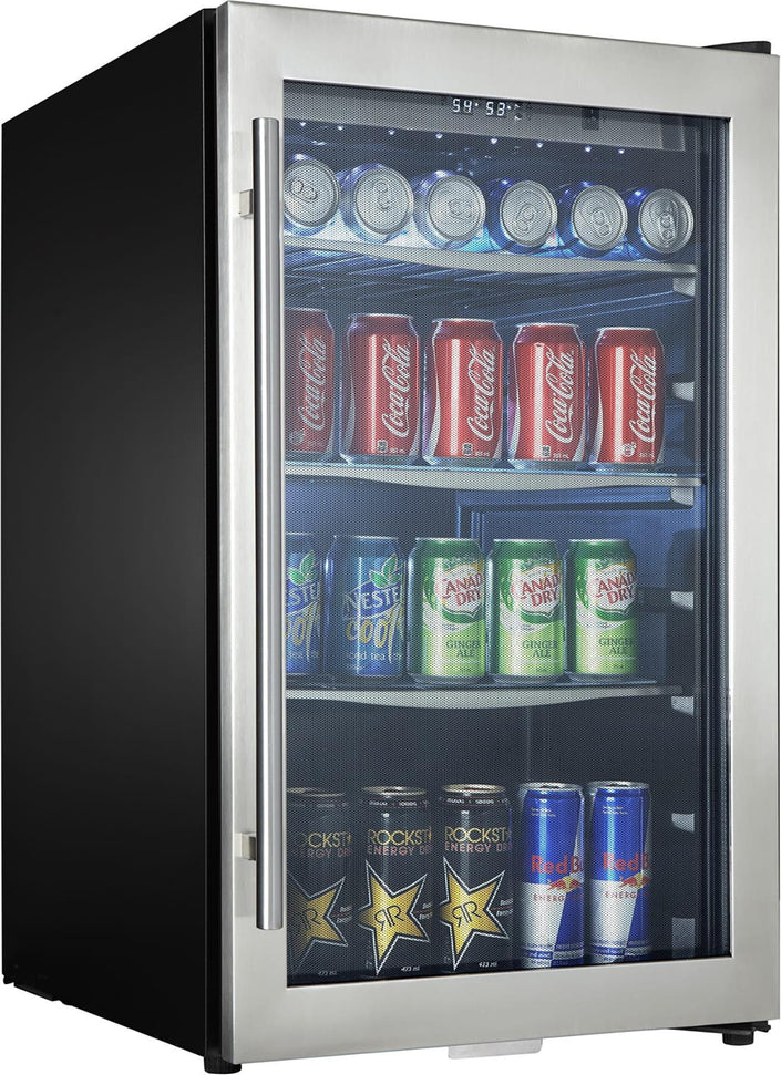 Danby - 4.3 cu.ft. Free-Standing Beverage Center In Stainless Steel - DBC434A1BSSDD