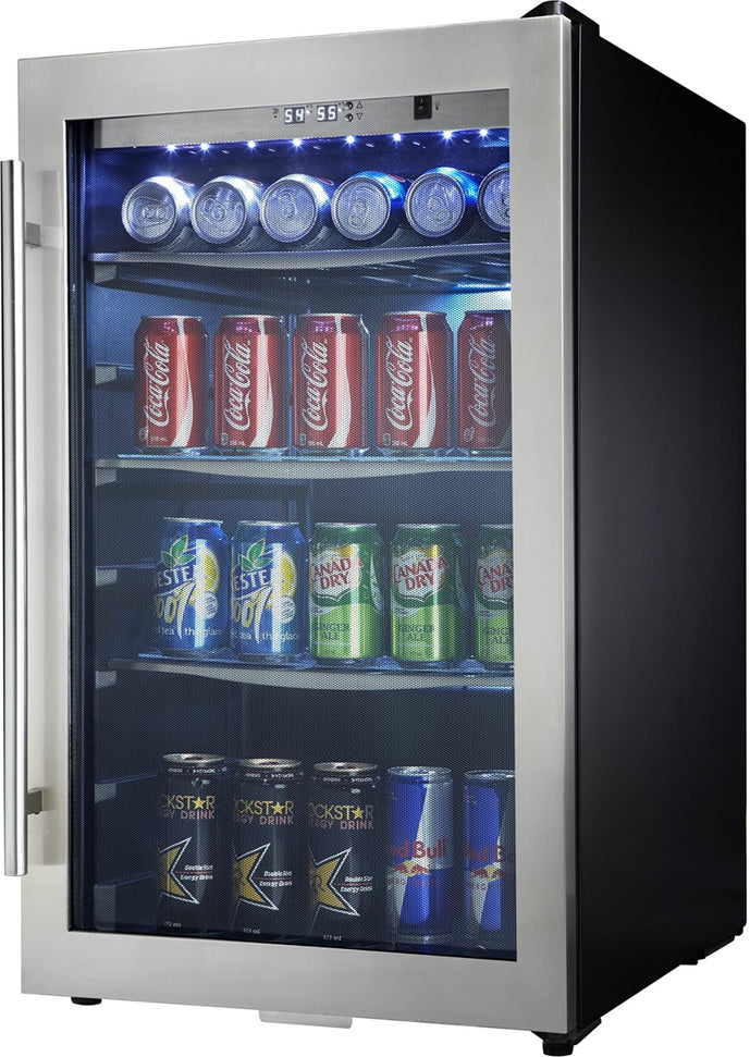 Danby - 4.3 cu.ft. Free-Standing Beverage Center In Stainless Steel - DBC434A1BSSDD