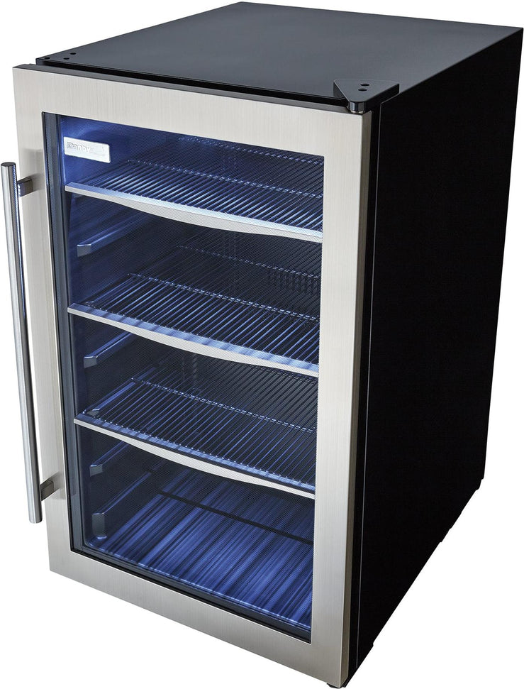 Danby - 4.3 cu.ft. Free-Standing Beverage Center In Stainless Steel - DBC434A1BSSDD