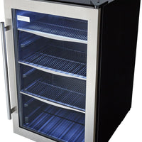 Danby - 4.3 cu.ft. Free-Standing Beverage Center In Stainless Steel - DBC434A1BSSDD