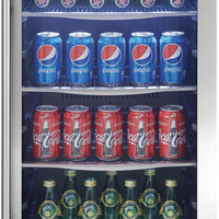 Danby - 4.3 cu.ft. Free-Standing Beverage Center In Stainless Steel - DBC434A1BSSDD