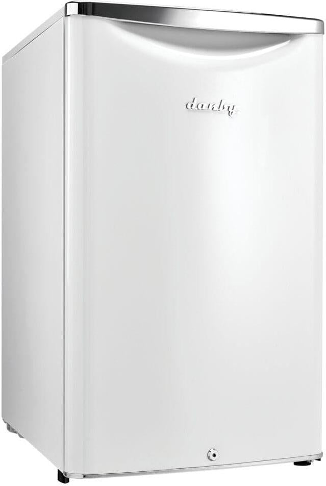 Danby - 4.4 cu. ft. Contemporary Classic Pearl White Compact Fridge - DAR044A6PDB
