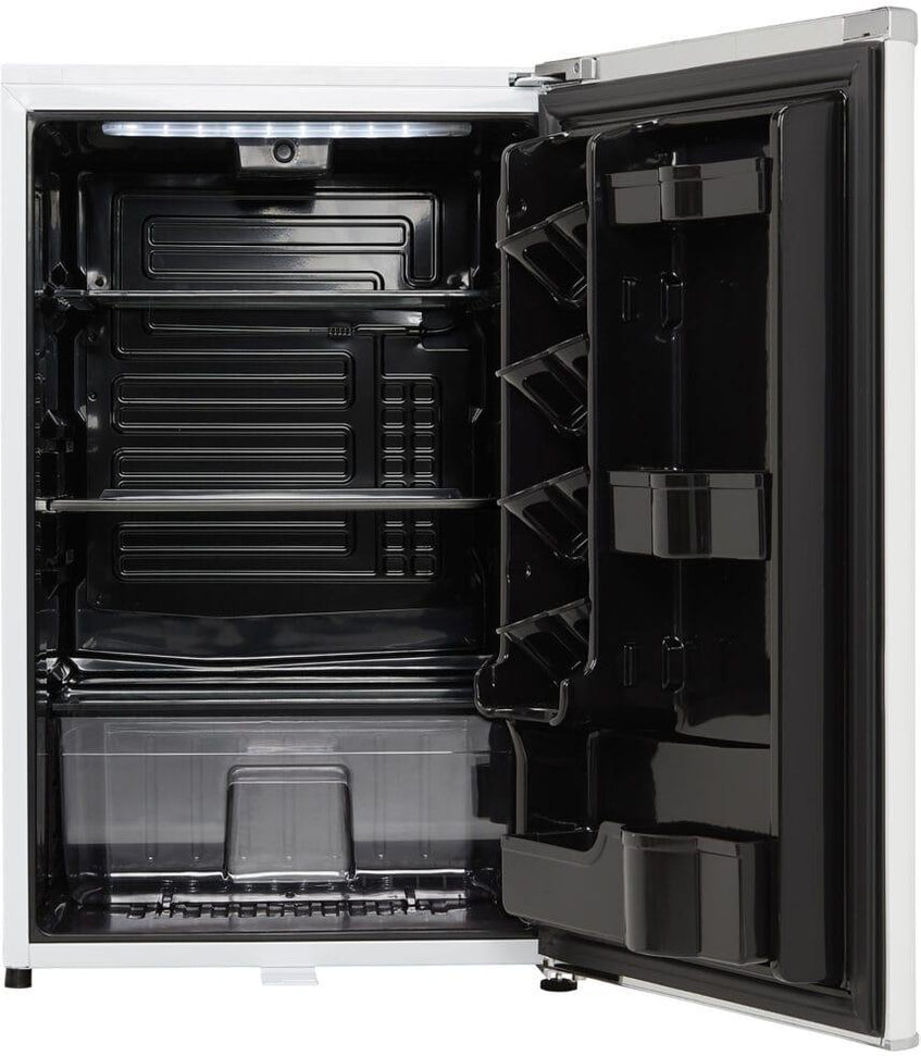 Danby - 4.4 cu. ft. Contemporary Classic Pearl White Compact Fridge - DAR044A6PDB