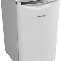 Danby - 4.4 cu. ft. Contemporary Classic Pearl White Compact Fridge - DAR044A6PDB