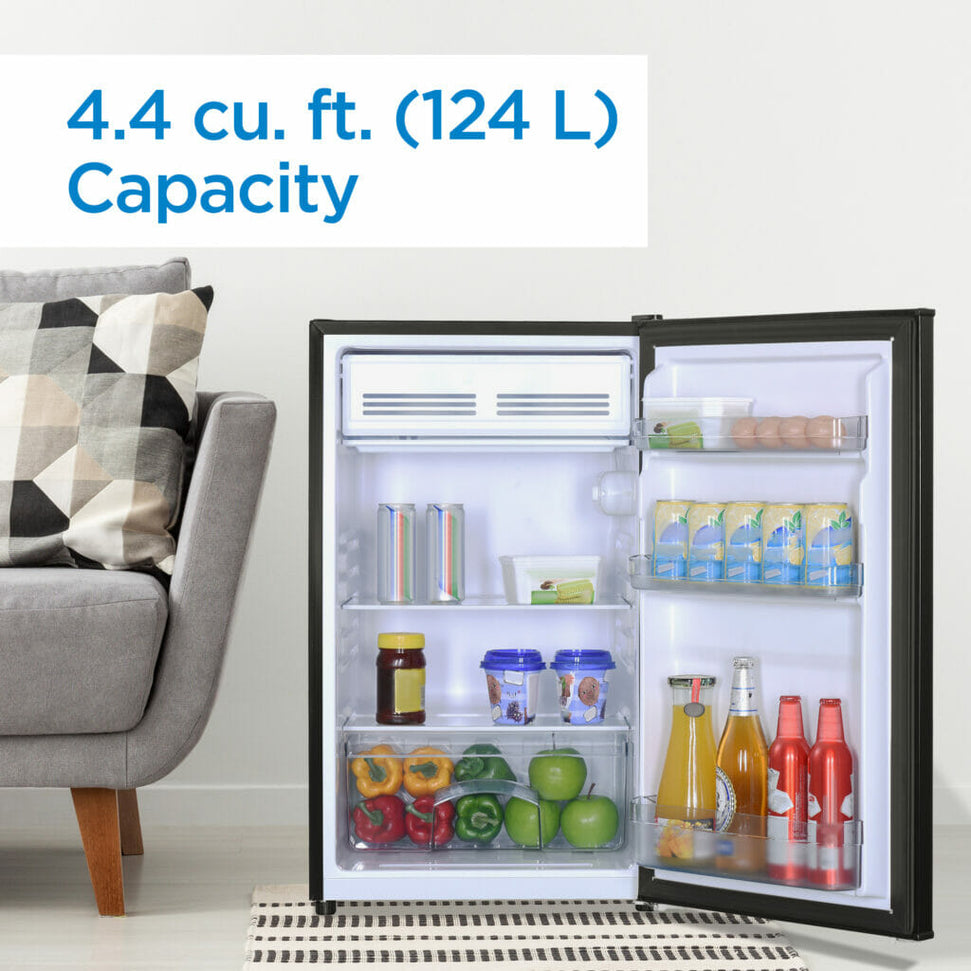 Danby - 4.4 cu.ft. Black Compact Fridge - DCR044B1BM