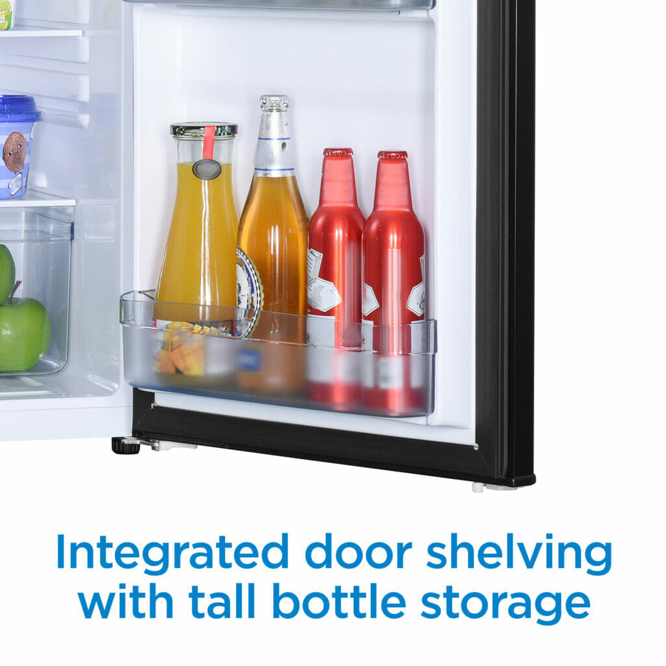 Danby - 4.4 cu.ft. Black Compact Fridge - DCR044B1BM