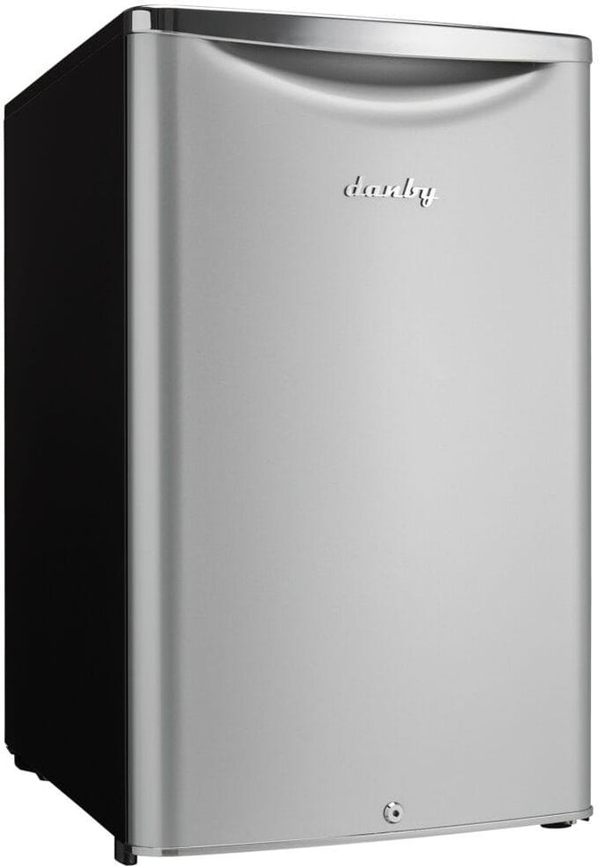 Danby - 4.4 cu.ft. Contemporary Classic Iridium Silver Compact Fridge - DAR044A6DDB