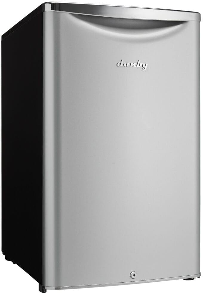 Danby - 4.4 cu.ft. Contemporary Classic Iridium Silver Compact Fridge - DAR044A6DDB