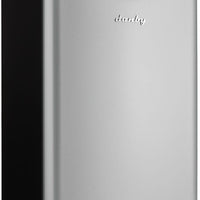 Danby - 4.4 cu.ft. Contemporary Classic Iridium Silver Compact Fridge - DAR044A6DDB