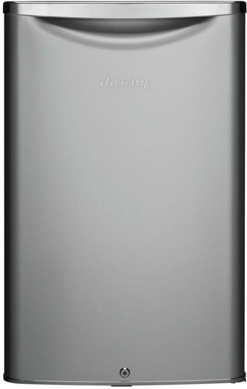 Danby - 4.4 cu.ft. Contemporary Classic Iridium Silver Compact Fridge - DAR044A6DDB