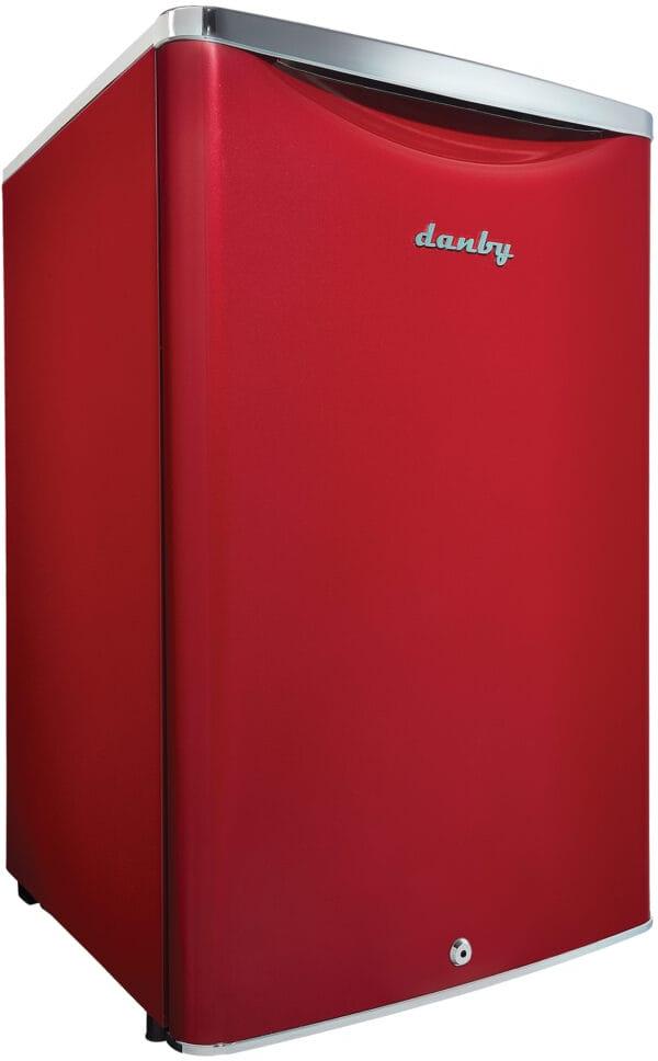 Danby - 4.4 cu.ft. Contemporary Classic Metallic Red Compact Fridge - DAR044A6LDB